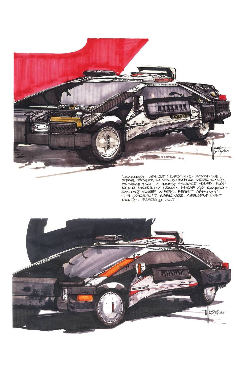 BLADE RUNNER 2039 (2023) #1-4 SYD MEAD VIRGIN PACK