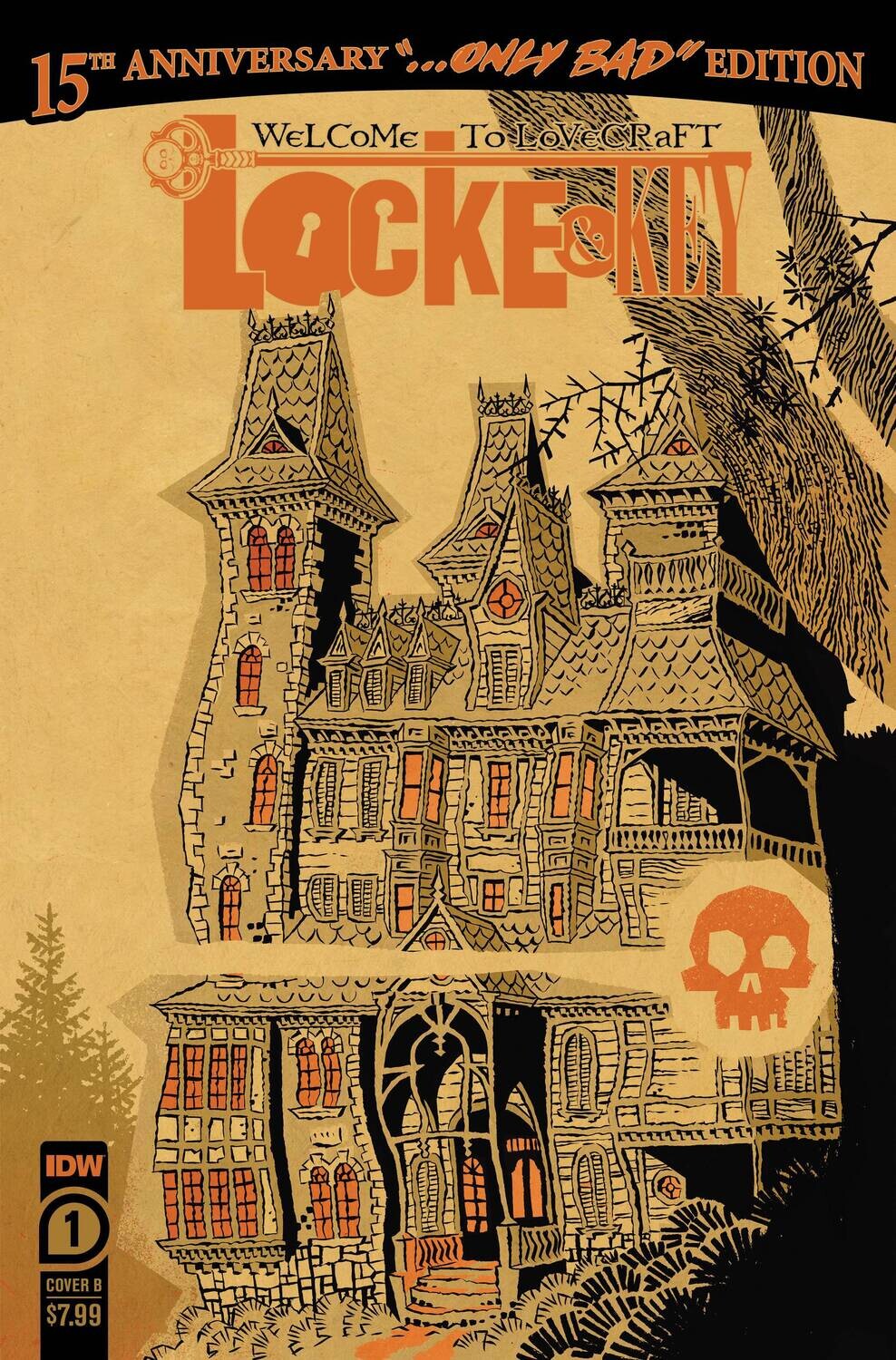LOCKE &amp; KEY WELCOME TO LOVECRAFT ANN ED #1 CVR B