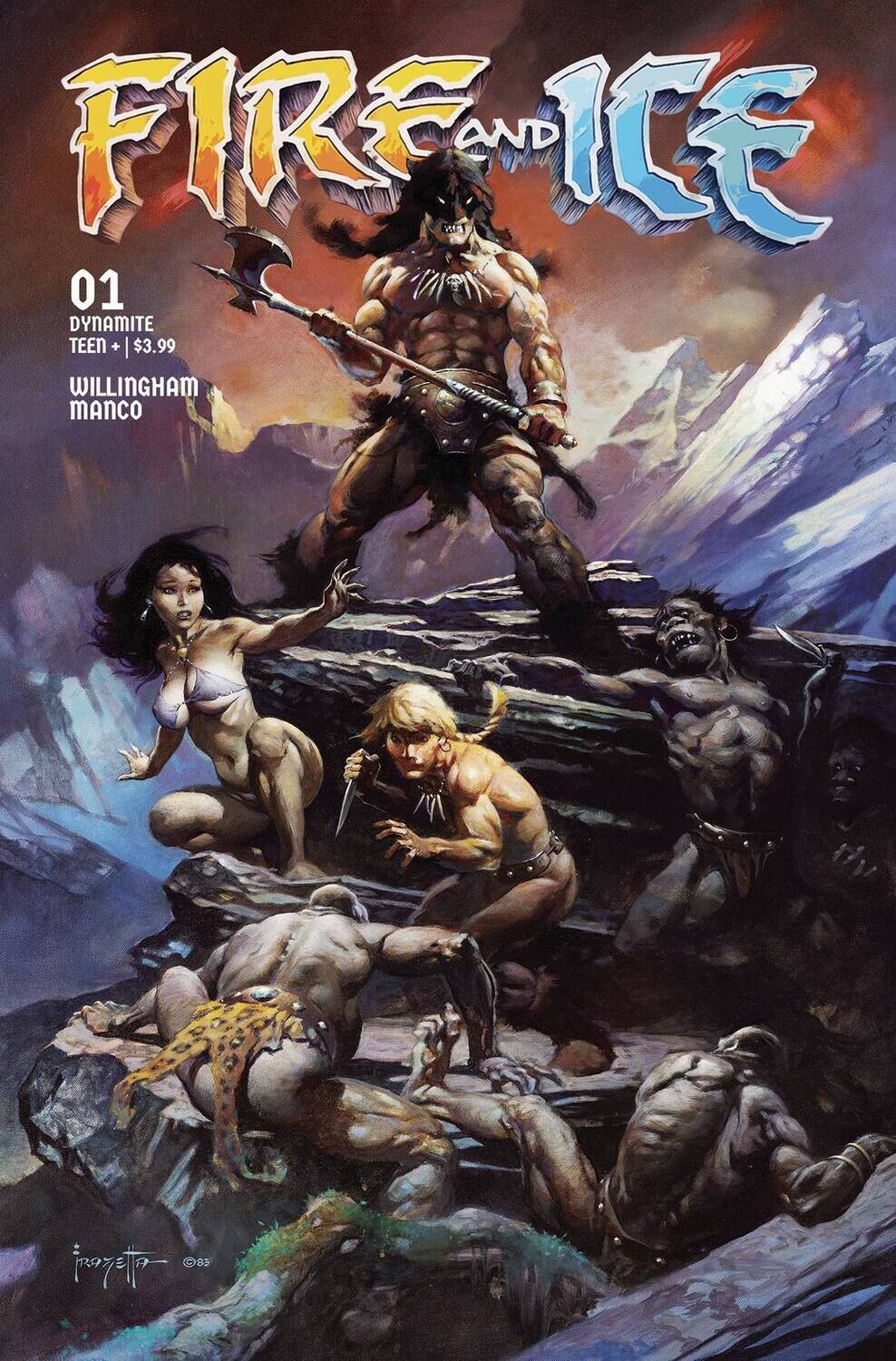 FIRE AND ICE (2023) #1 CVR C