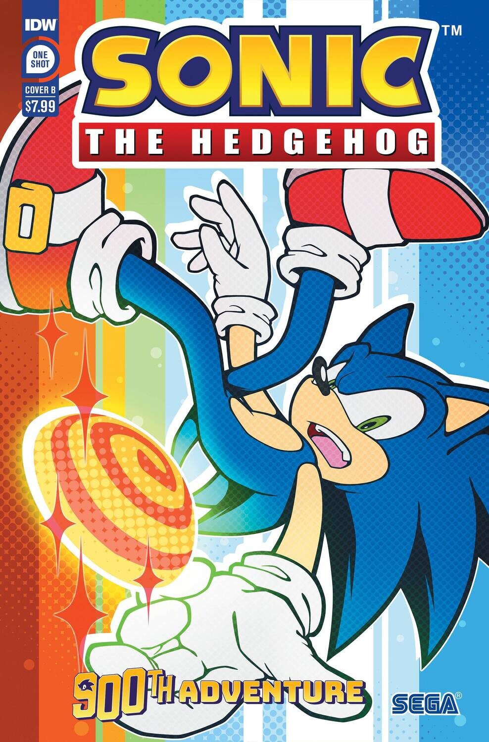 SONIC THE HEDGEHOGS 900TH ADVENTURE (2023) CVR B