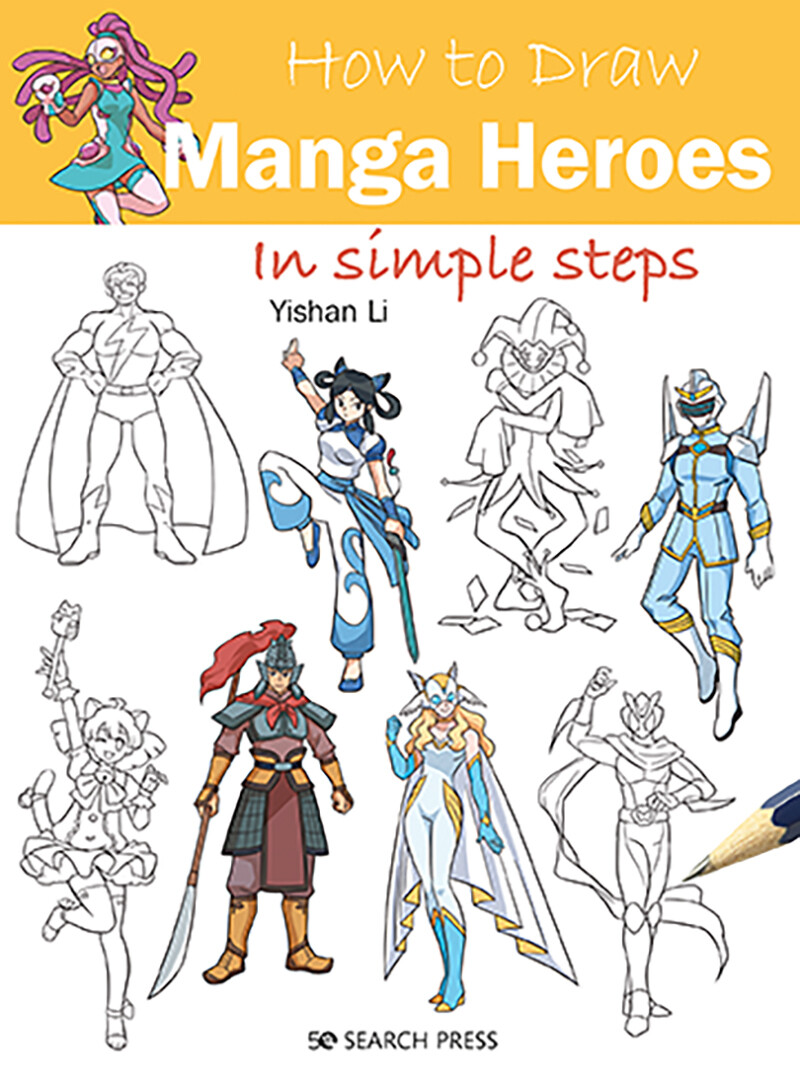 HOW TO DRAW MANGA HEROES