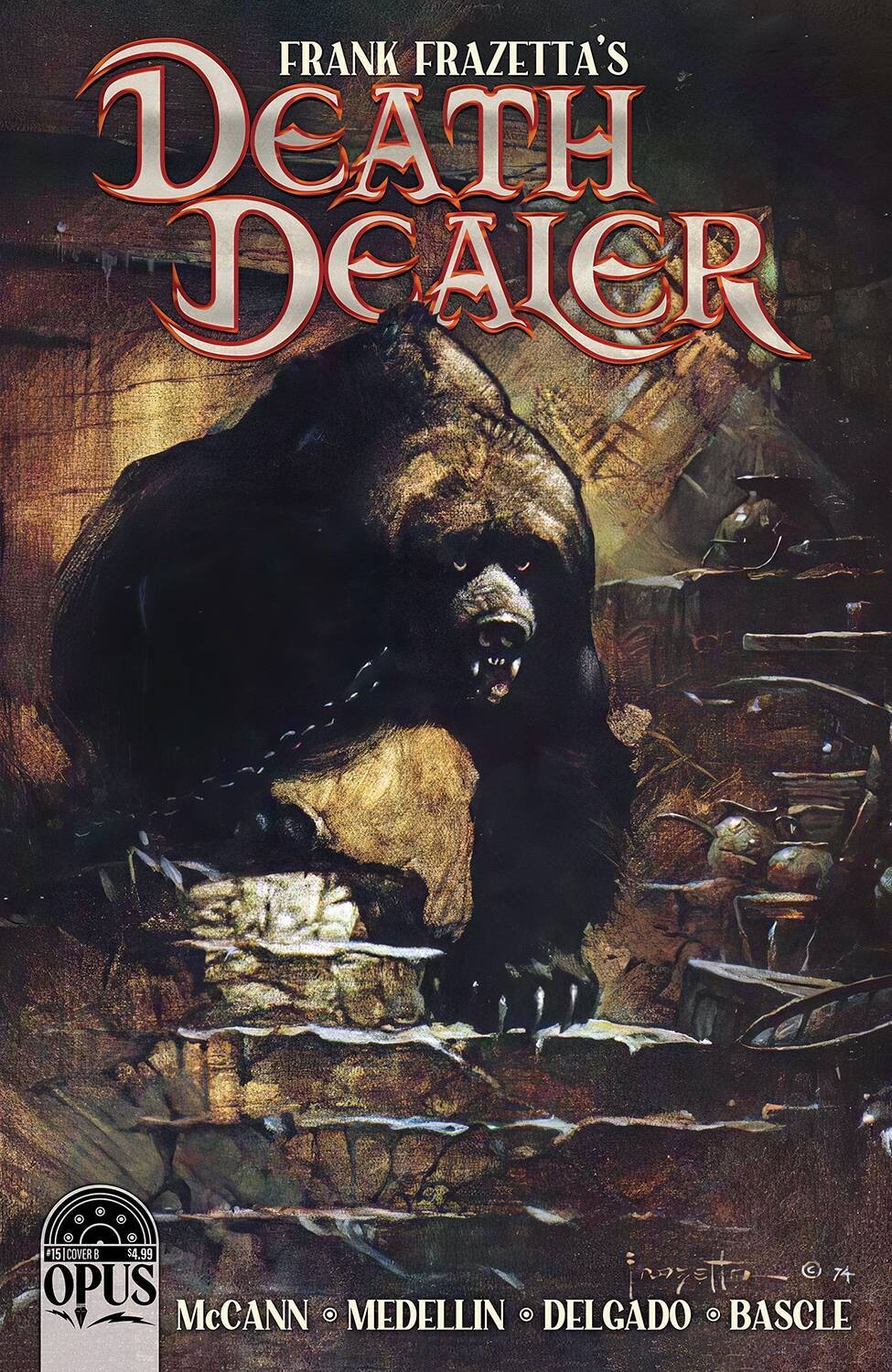 FRANK FRAZETTA DEATH DEALER (2023) #15 CVR B