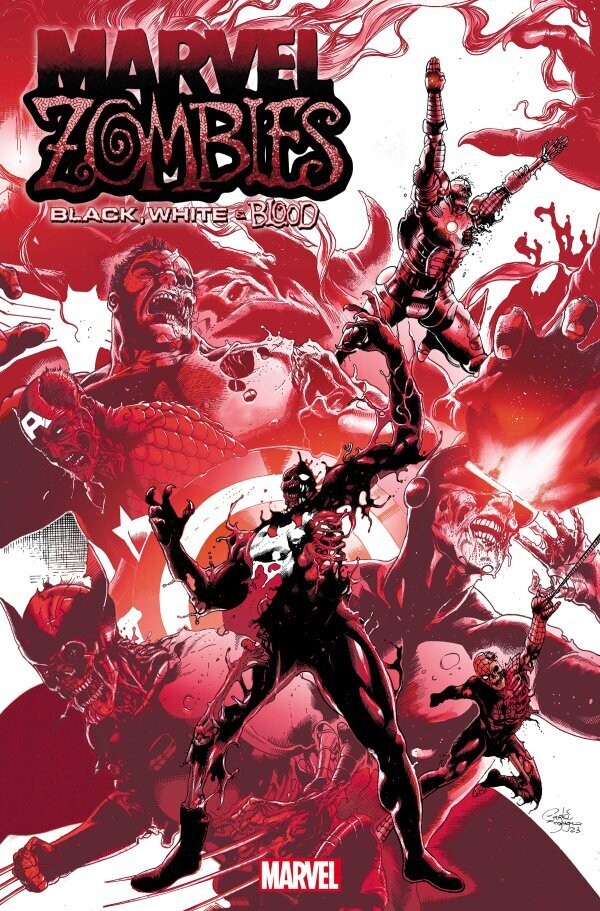 MARVEL ZOMBIES BLACK WHITE BLOOD (2023) #1 CVR D