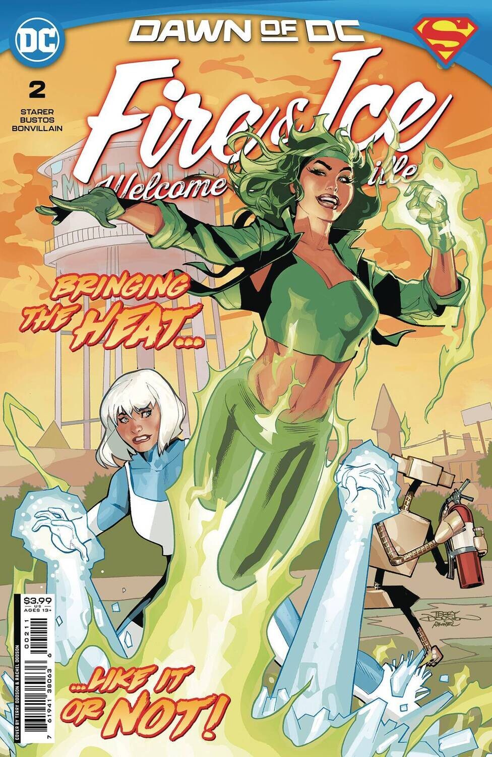 FIRE &amp; ICE WELCOME TO SMALLVILLE (2023) #2