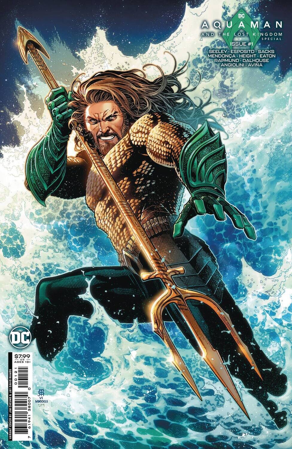 AQUAMAN AND THE LOST KINGDOM SPECIAL (2023) #1 CVR B