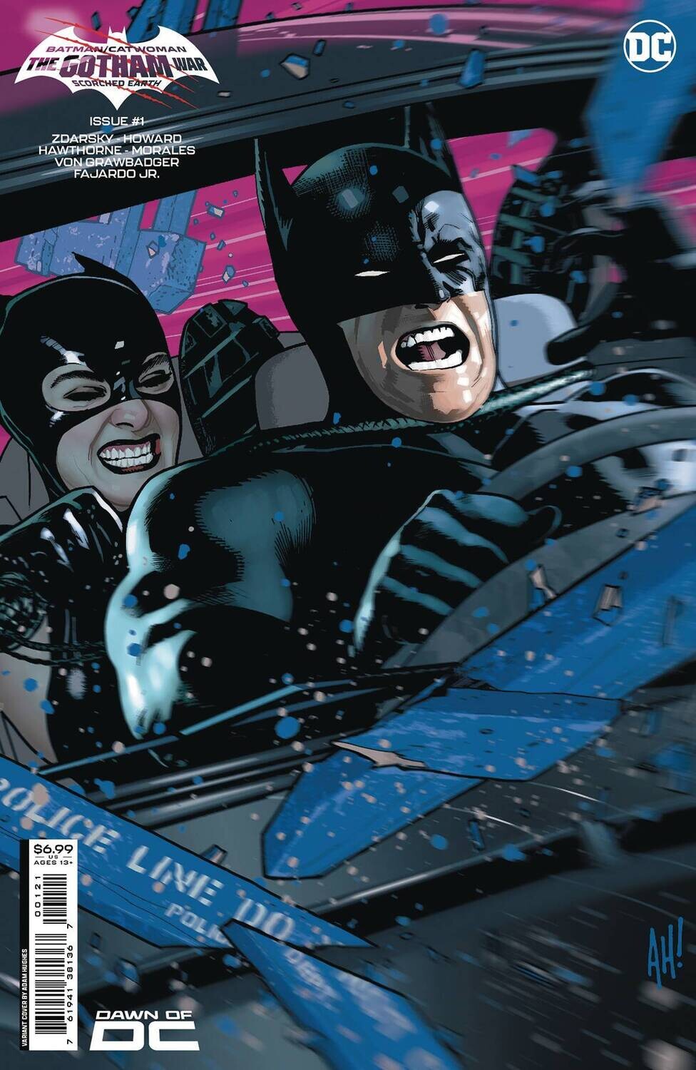 BATMAN CATWOMAN GOTHAM WAR SCORCHED EARTH (2023) #1 CVR B