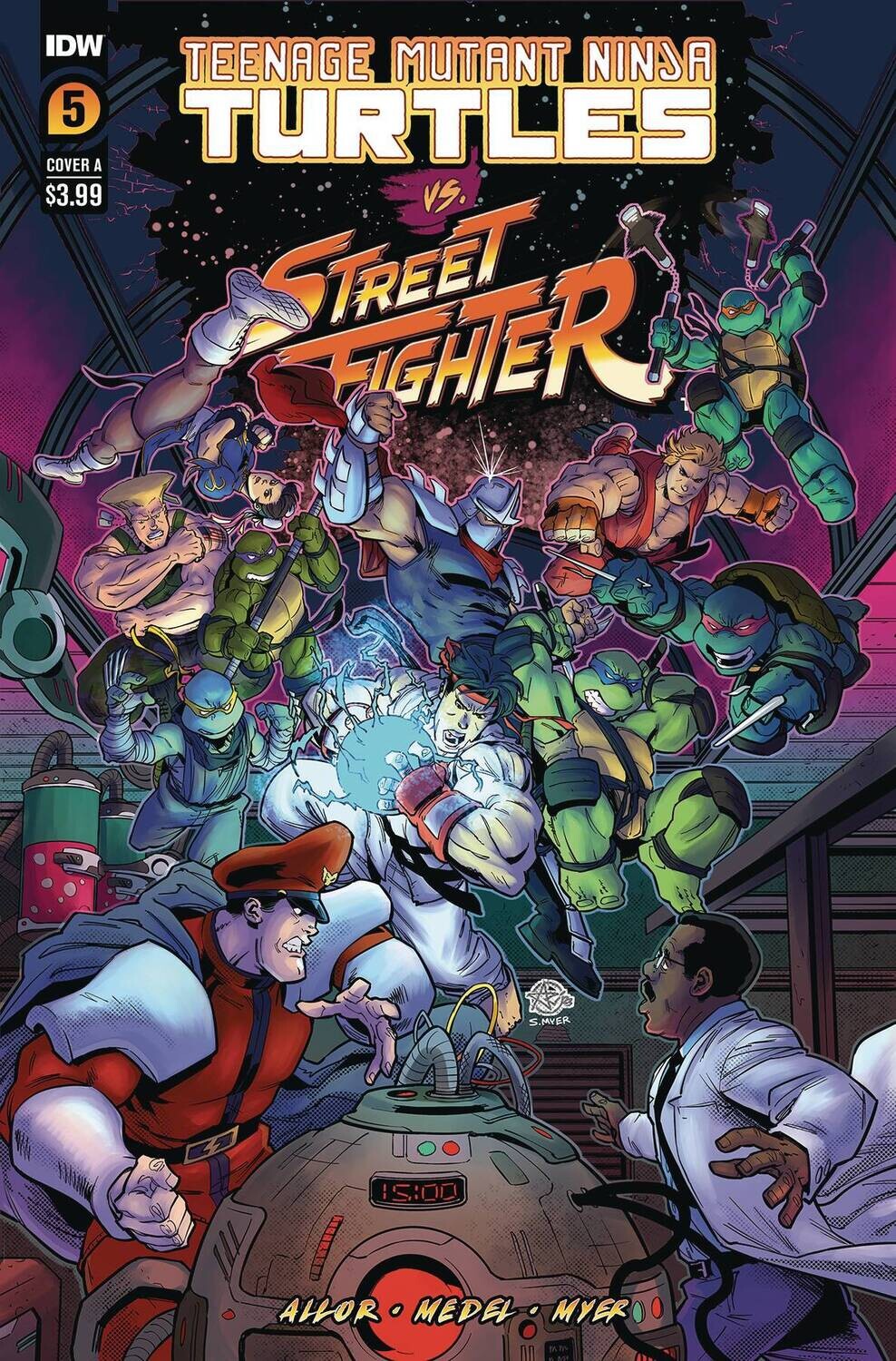 TMNT VS. STREET FIGHTER (2023) #5