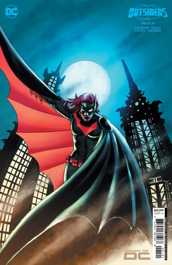 OUTSIDERS (2023) #1 CVR B SIGNED BY ARTIST ROB CAREY