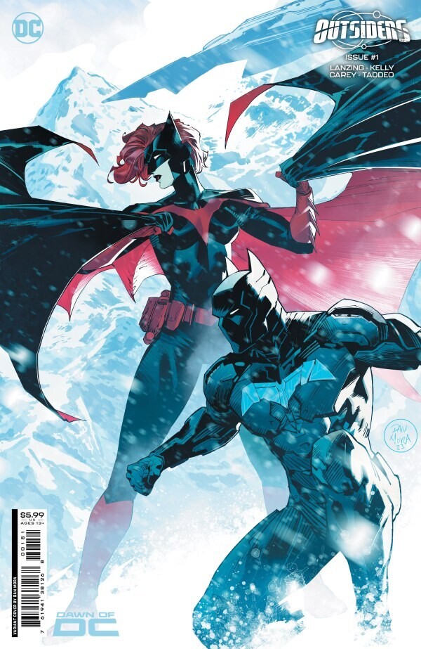 OUTSIDERS (2023) #1 CVR C SIGNED BY ARTIST ROB CAREY