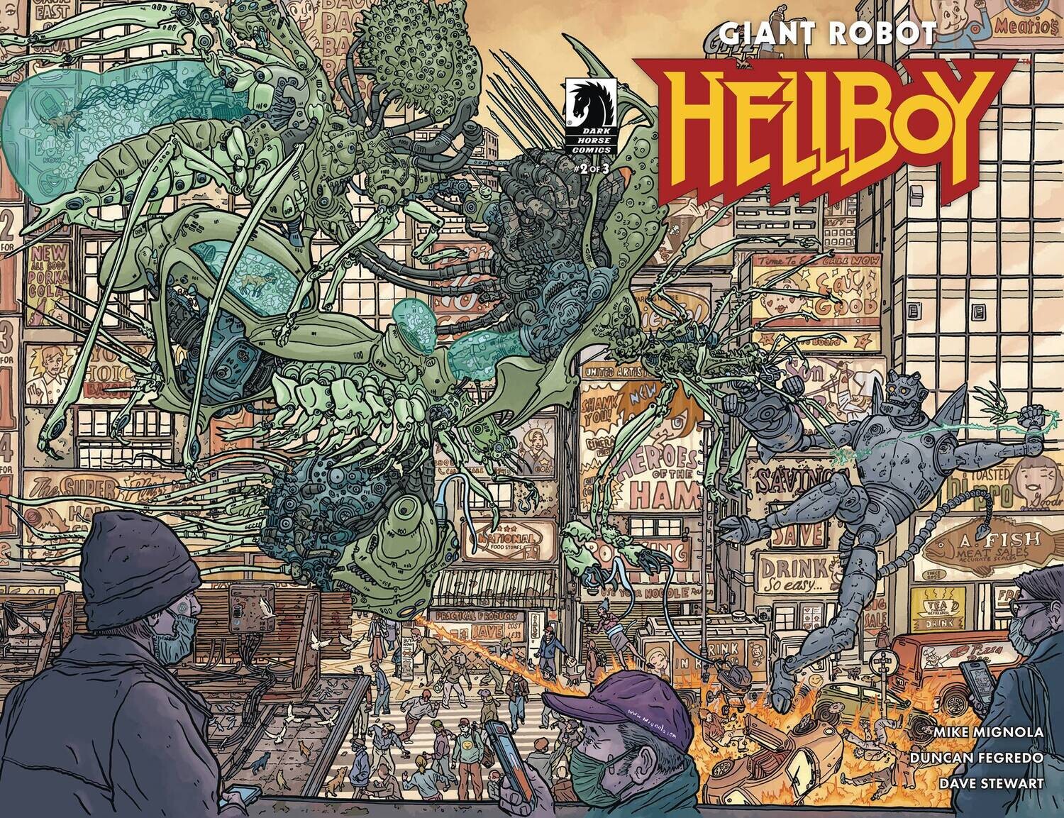 GIANT ROBOT HELLBOY (2023) #2 CVR B