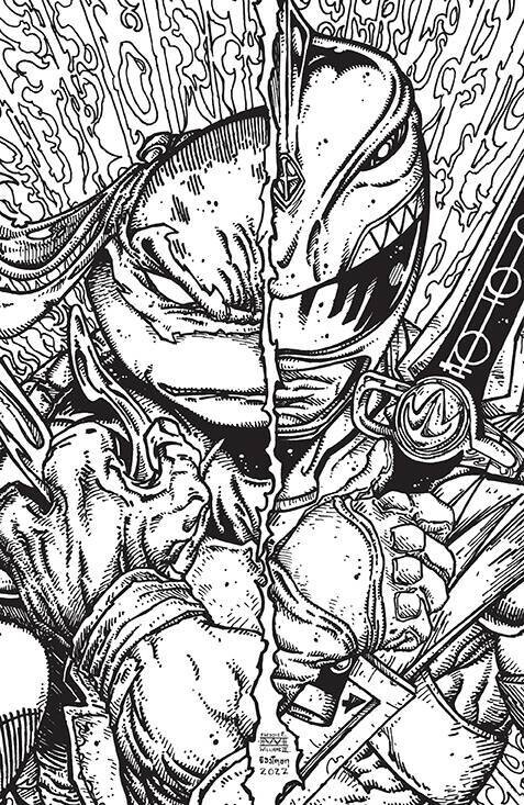 MMPR/TMNT II (2023) #3 CVR F