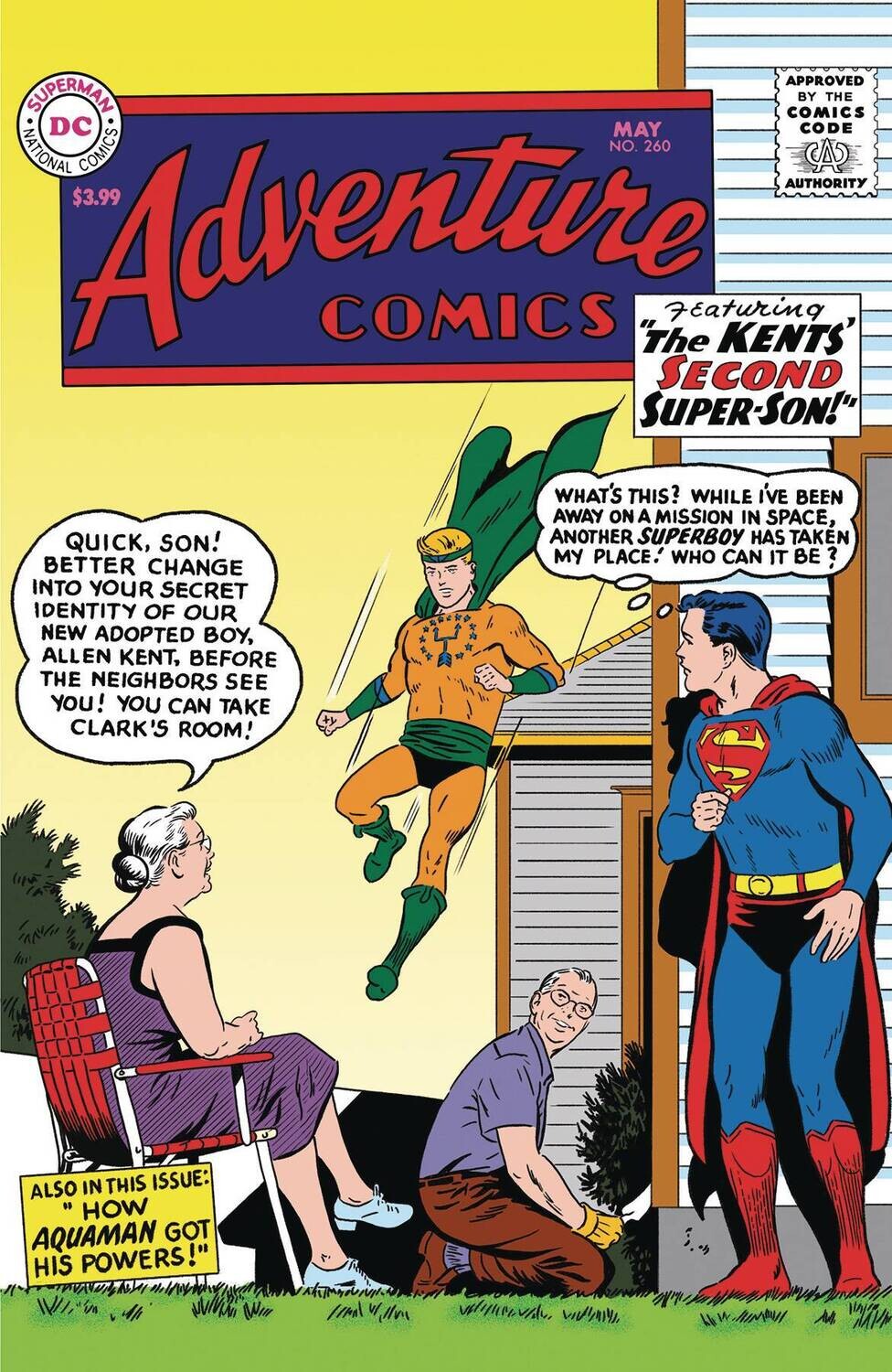 ADVENTURE COMICS #260 FACSIMILE EDITION