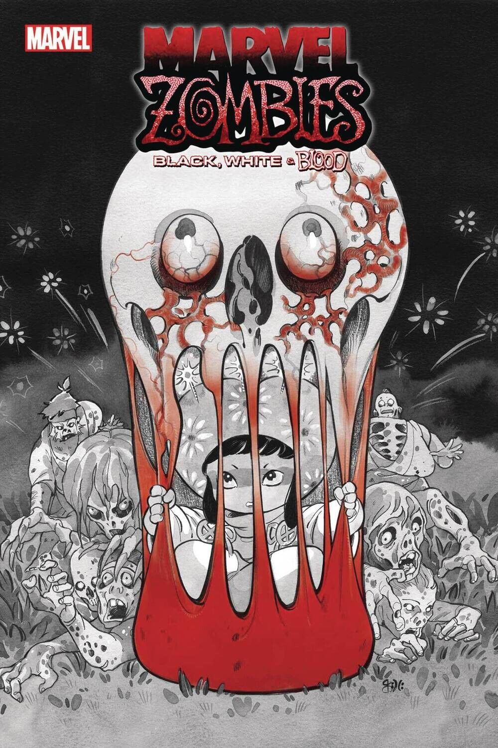 MARVEL ZOMBIES BLACK WHITE BLOOD (2023) #3