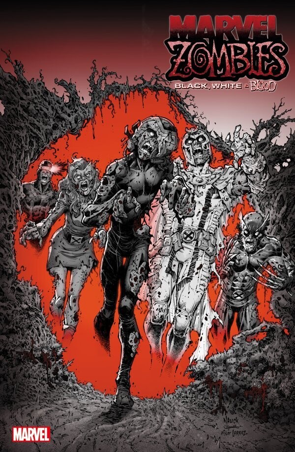 MARVEL ZOMBIES BLACK WHITE BLOOD (2023) #3 CVR C