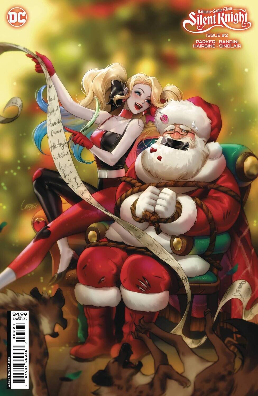 BATMAN SANTA CLAUS SILENT KNIGHT (2023) #2 CVR B