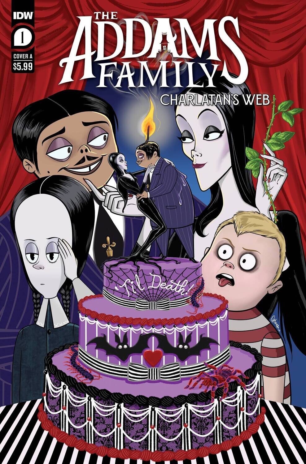 ADDAMS FAMILY CHARLATANS WEB (2023) #1