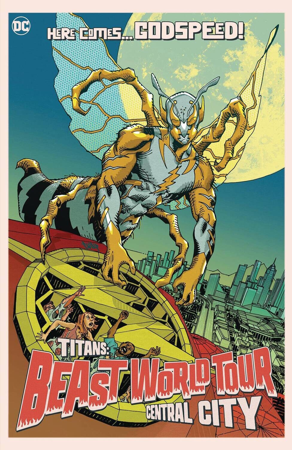 TITANS BEAST WORLD TOUR CENTRAL CITY (2023) #1 CVR B