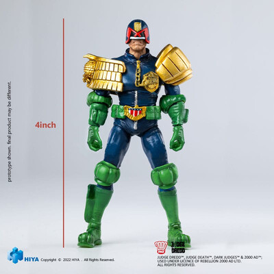 HIYA JUDGE DREDD GAZE INTO THE FIST OF DREDD
