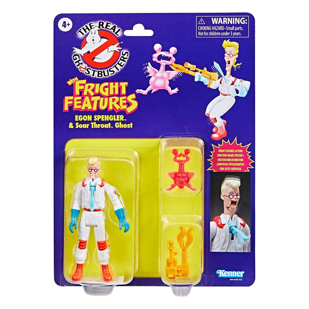 KENNER REAL GHOSTBUSTERS WITH FRIGHT FEATURES EGON SPENGLER