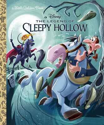 DISNEY&#39;S THE LEGEND OF SLEEPY HOLLOW LITTLE GOLDEN BOOK HC
