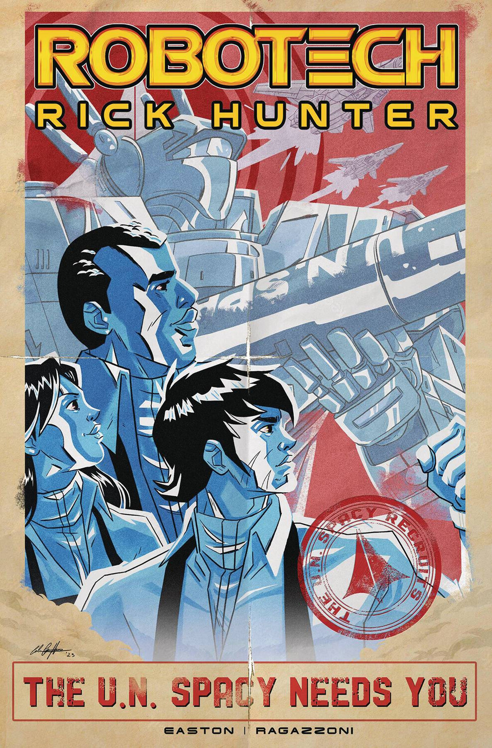 ROBOTECH RICK HUNTER (2023) #3 CVR B