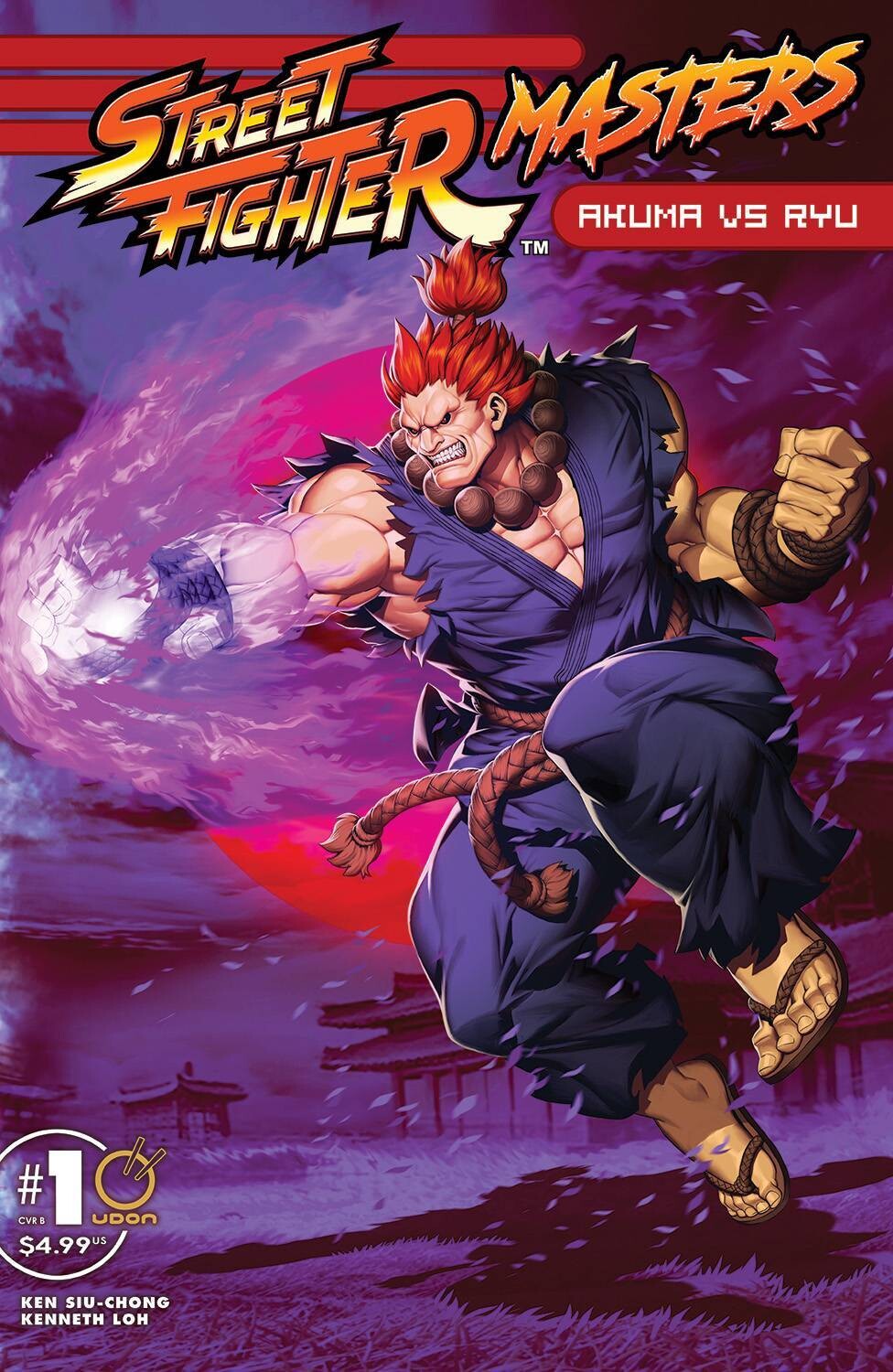 STREET FIGHTER MASTERS AKUMA VS RYU (2024) #1 CVR C