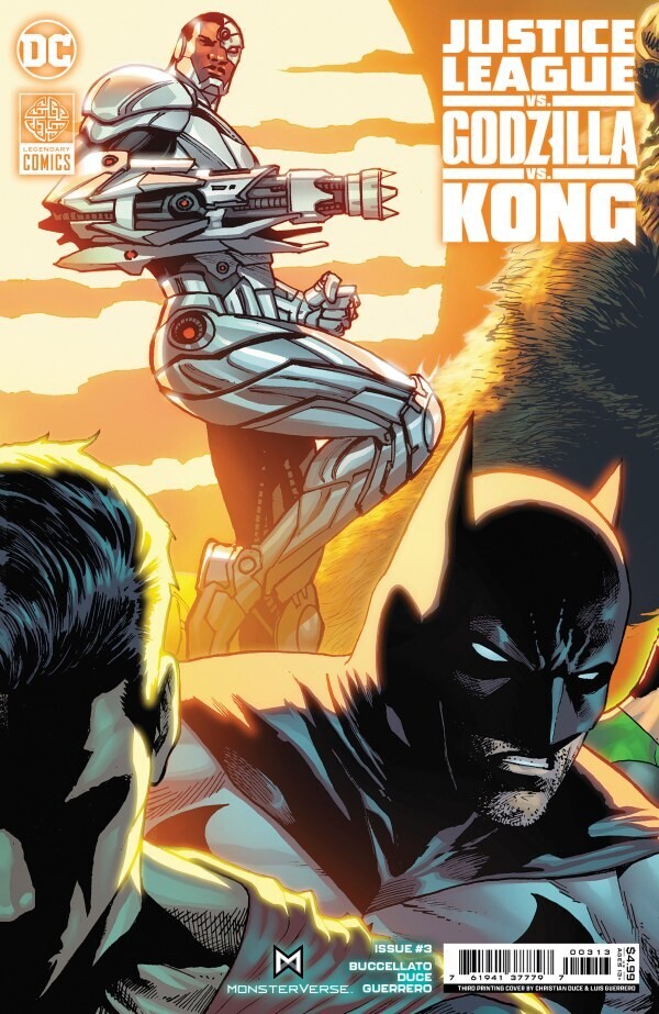 JUSTICE LEAGUE VS GODZILLA VS KONG (2024) #3 3RD PTG