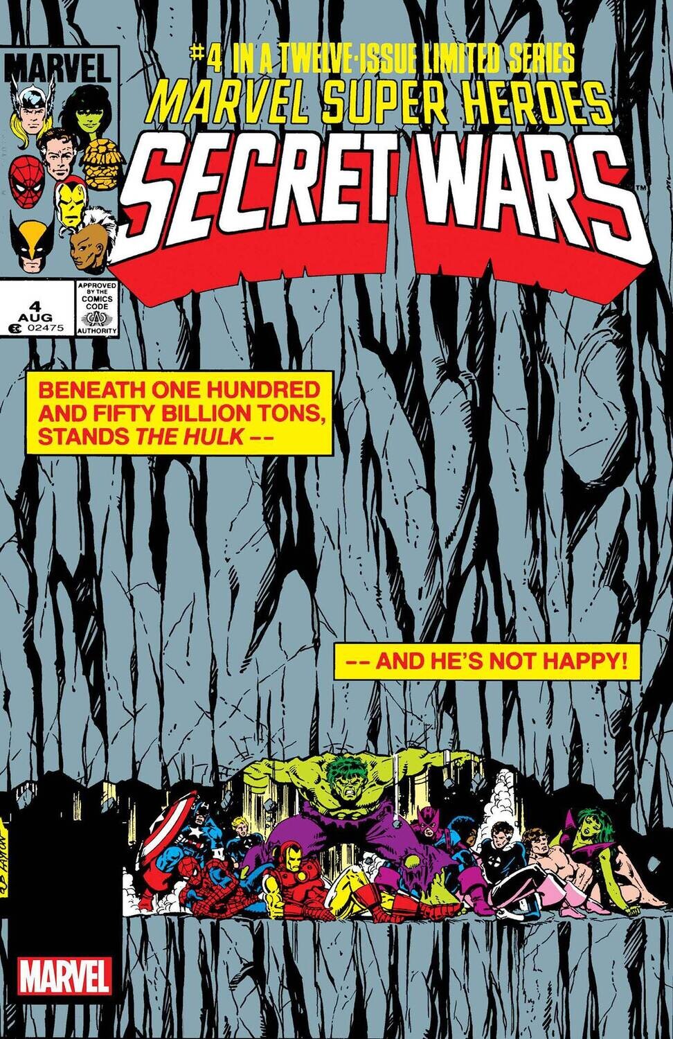 MSH SECRET WARS (2024) #4 FACSIMILE EDITION CVR B