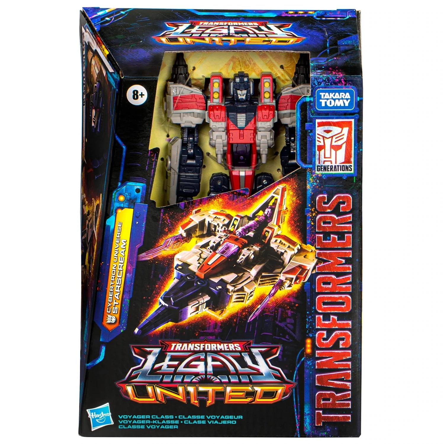 TRANSFORMERS LEGACY UNITED CYBERTRON UNIVERSE STARSCREAM