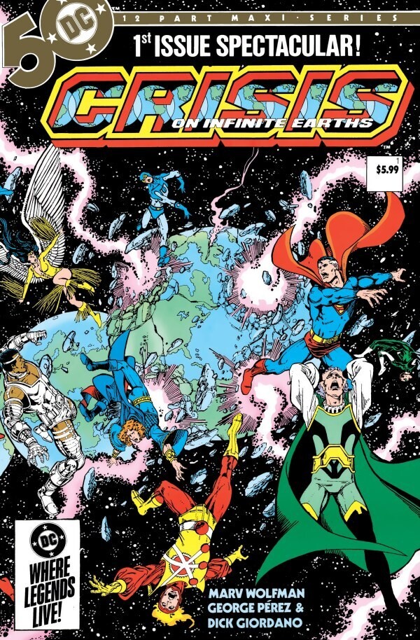CRISIS ON INFINITE EARTHS (2024) #1 FACSIMILE ED CVR B