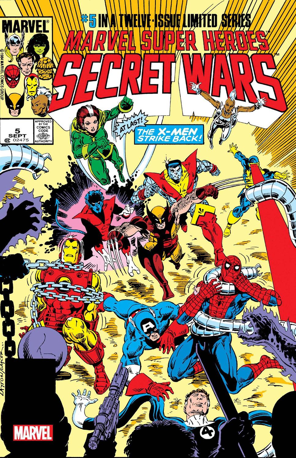 MSH SECRET WARS FACSIMILE EDITION (2024) #5 CVR B