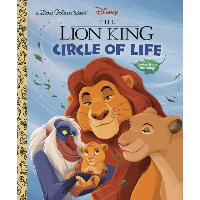THE LION KING CIRCLE OF LIFE LITTLE GOLDEN BOOK HC
