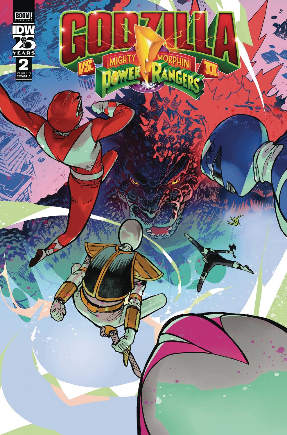 GODZILLA VS MMPR II (2024) #2