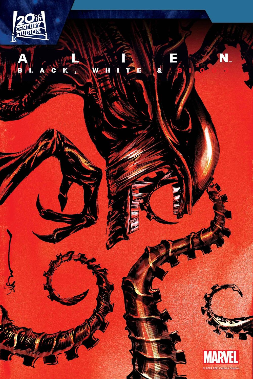 ALIEN BLACK AND WHITE BLOOD (2024) #4