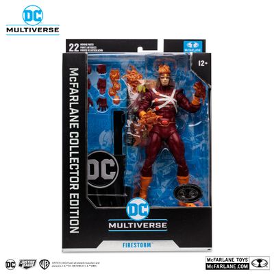 MCFARLANE DC MULTIVERSE FIRESTORM (CRISIS ON INFINITE EARTHS) PLATINUM EDITION