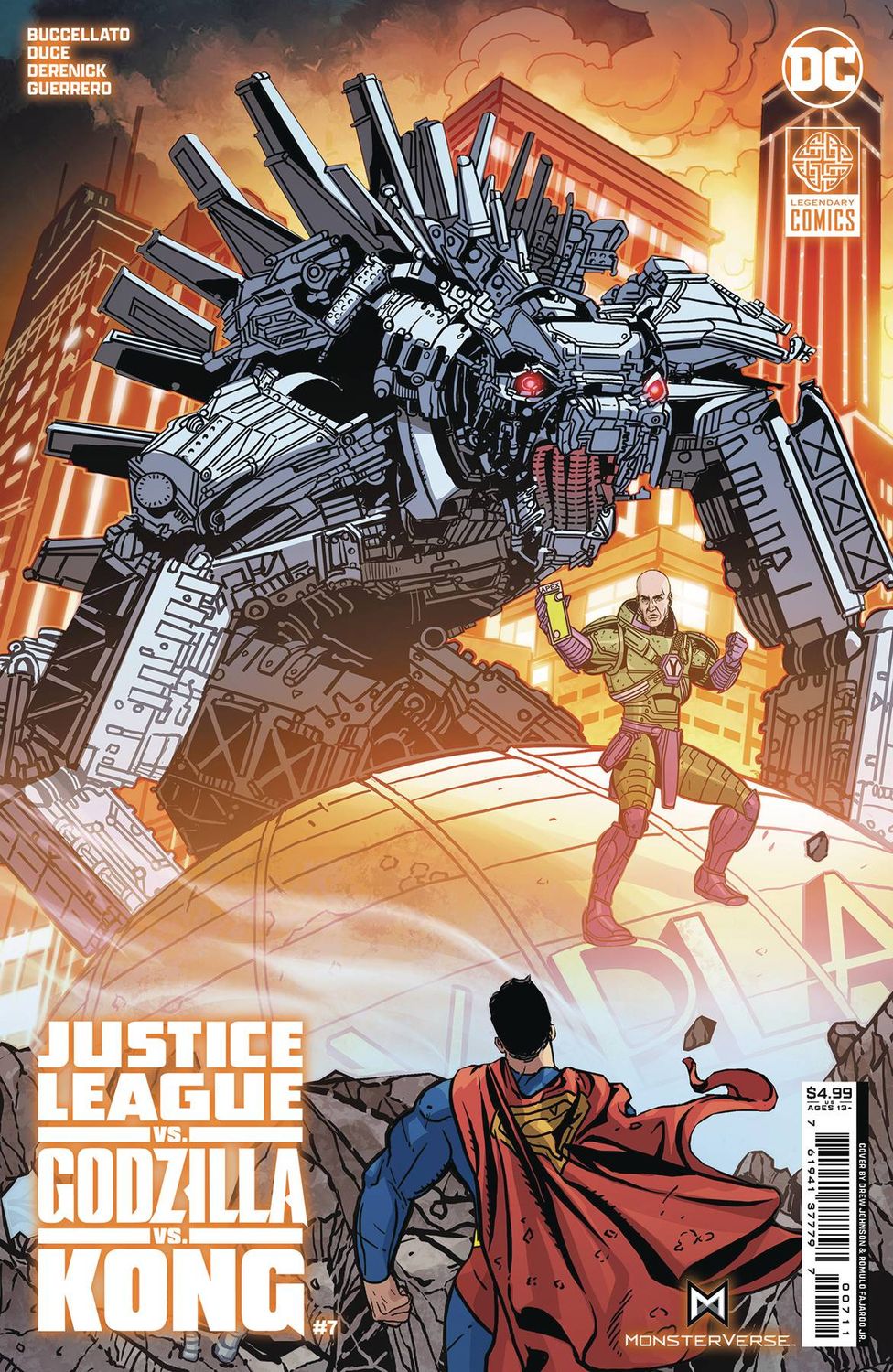 JUSTICE LEAGUE VS GODZILLA VS KONG (2024) #7