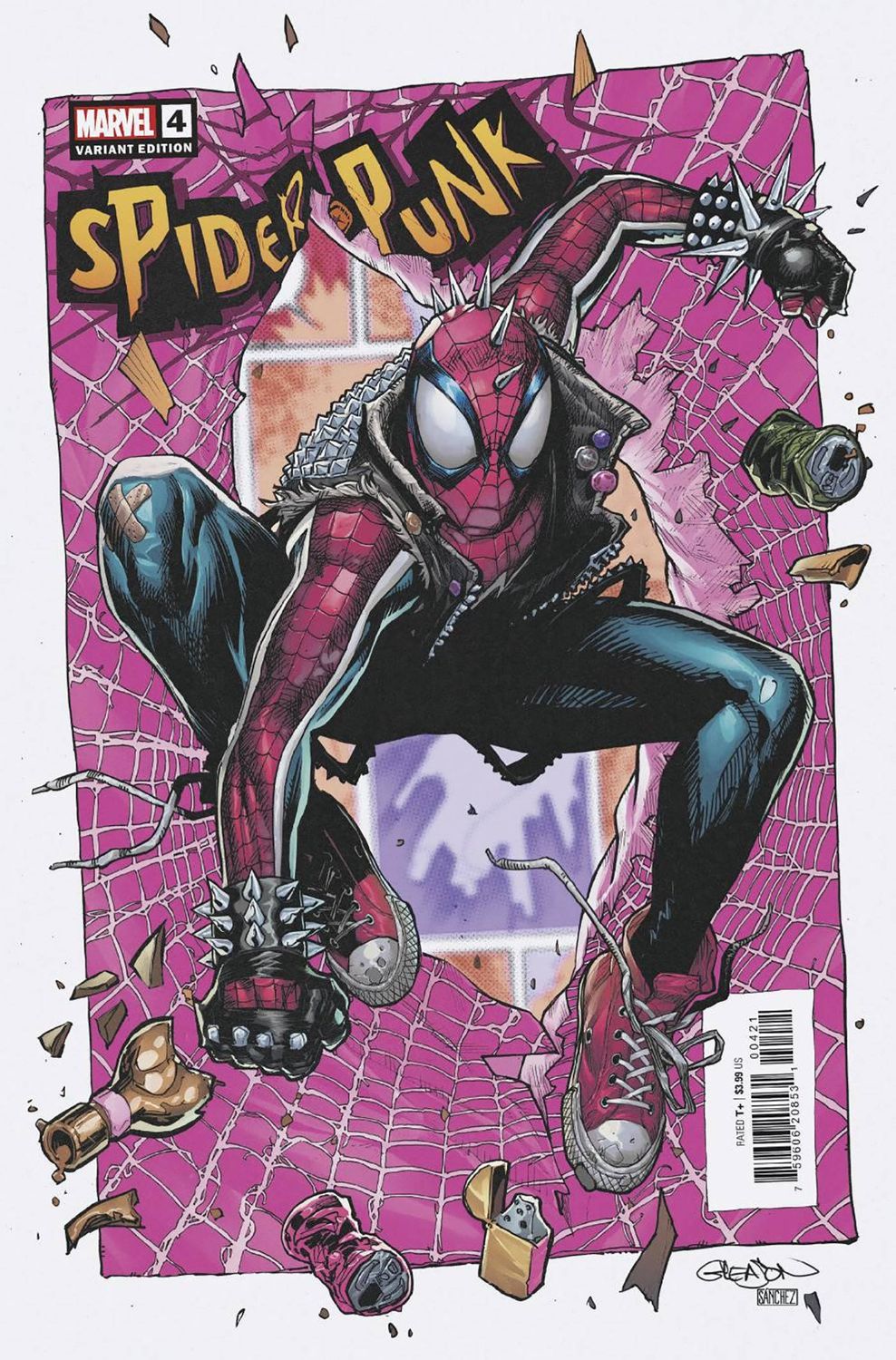 SPIDER-PUNK ARMS RACE #4 CVR B