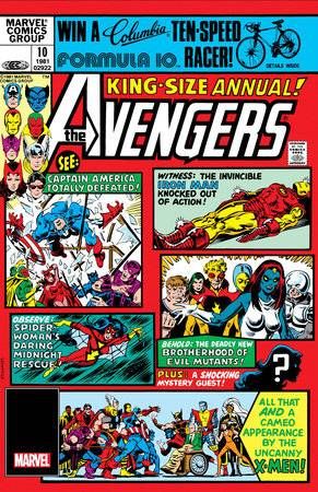AVENGERS ANNUAL (2024) #10 FACSIMILE EDITION CVR B FOIL VARIANT