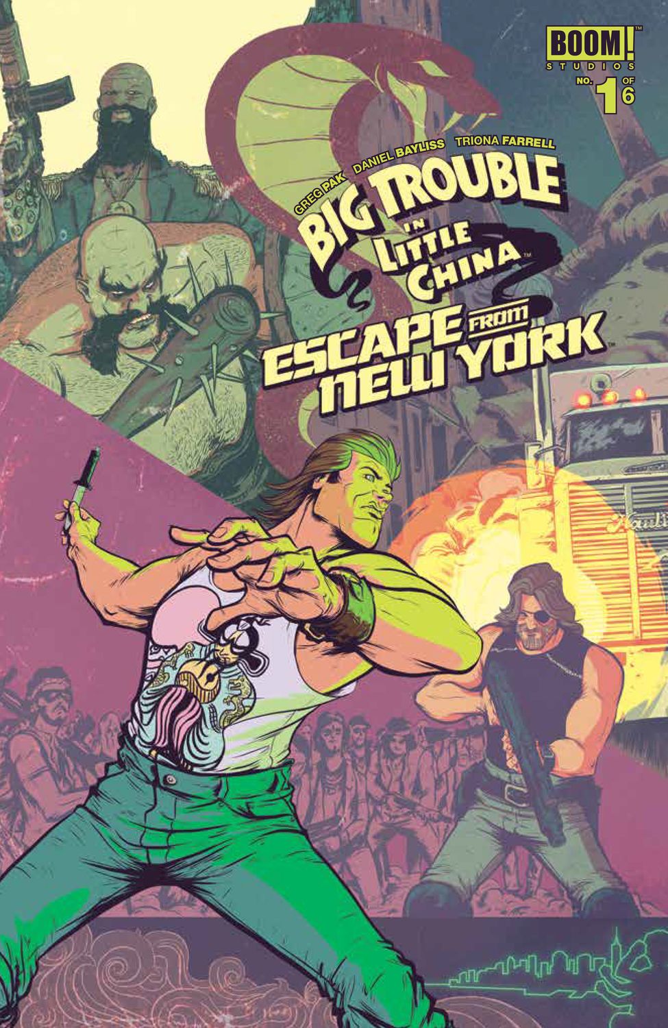 BIG TROUBLE LITTLE CHINA ESCAPE NEW YORK (2016) #1