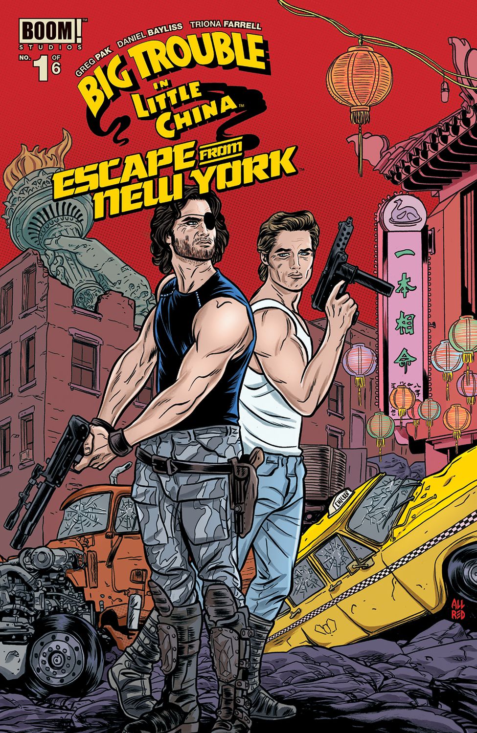 BIG TROUBLE LITTLE CHINA ESCAPE NEW YORK (2016) #1 CVR C