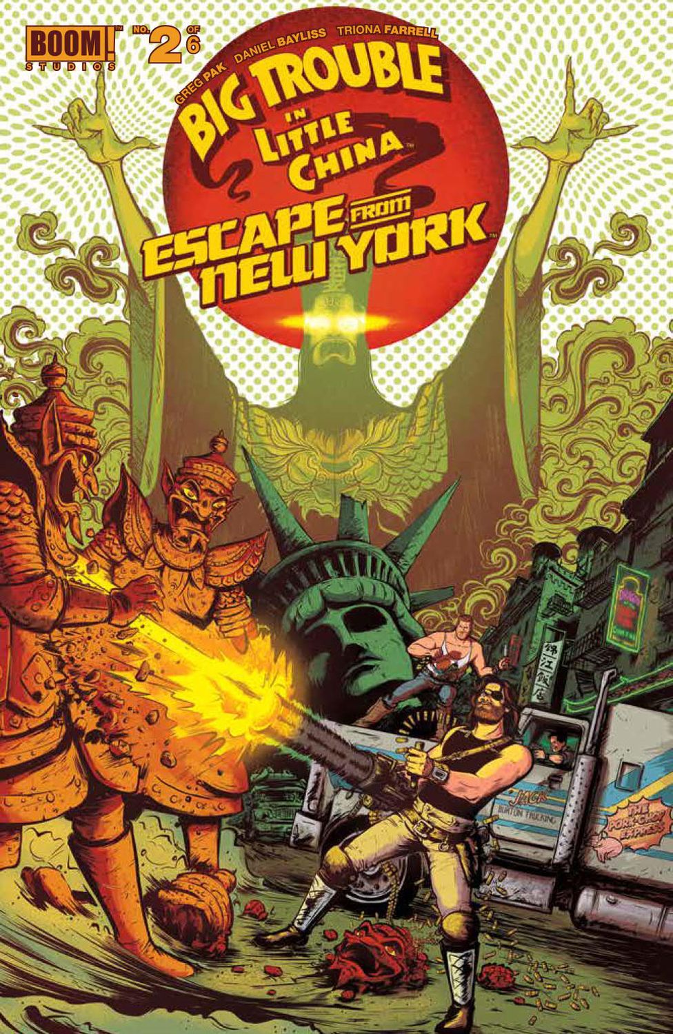 BIG TROUBLE LITTLE CHINA ESCAPE NEW YORK (2016) #2