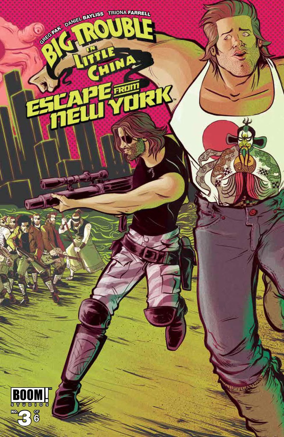 BIG TROUBLE LITTLE CHINA ESCAPE NEW YORK (2016) #3