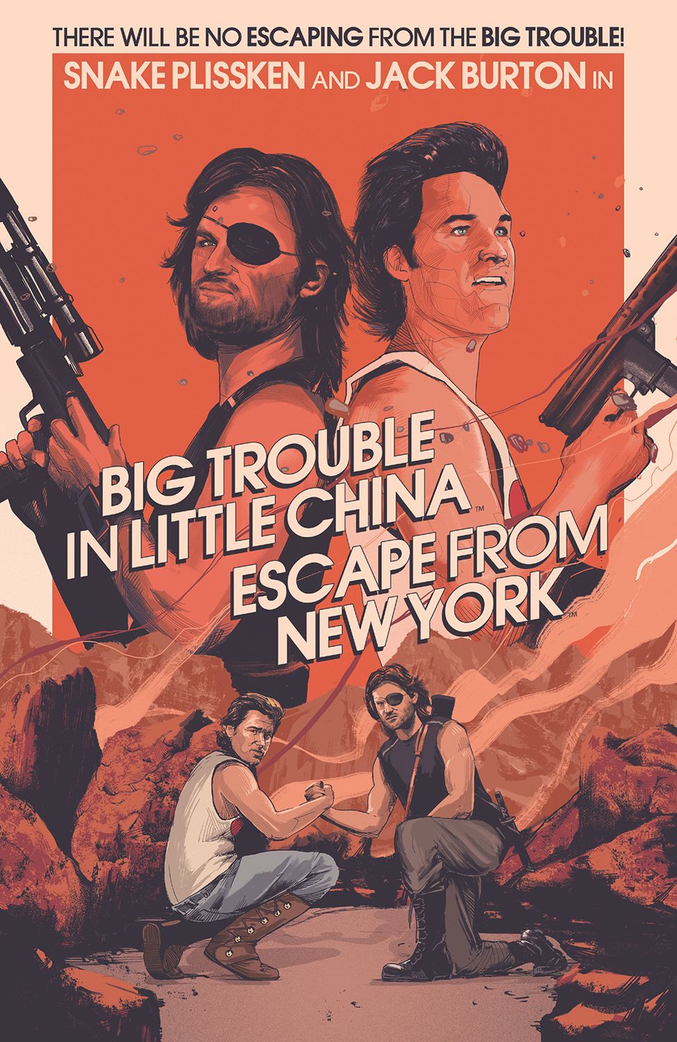 BIG TROUBLE LITTLE CHINA ESCAPE NEW YORK (2016) #1 CVR F