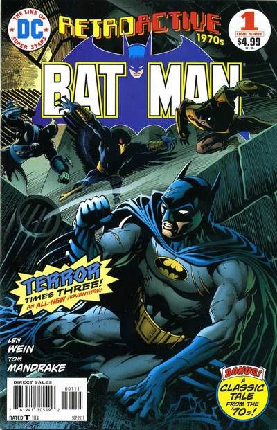 BATMAN RETROACTIVE THE 70S (2011) #1