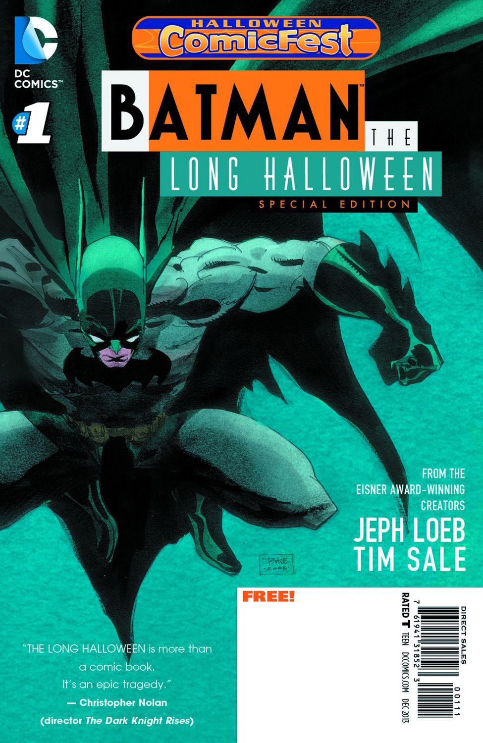 BATMAN THE LONG HALLOWEEN (2013) #1 HCF