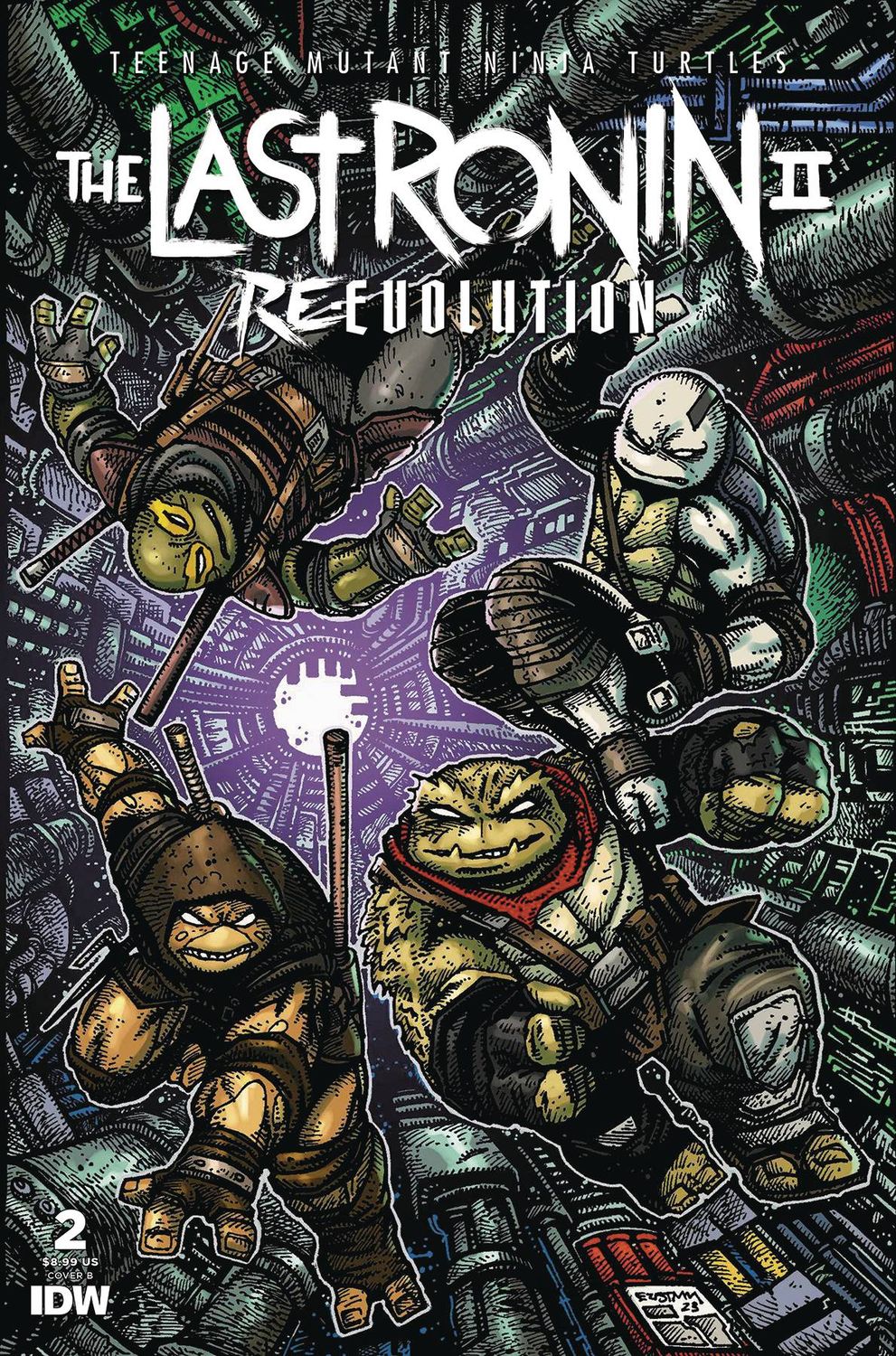TMNT THE LAST RONIN II RE EVOLUTION (2024) #2 CVR B