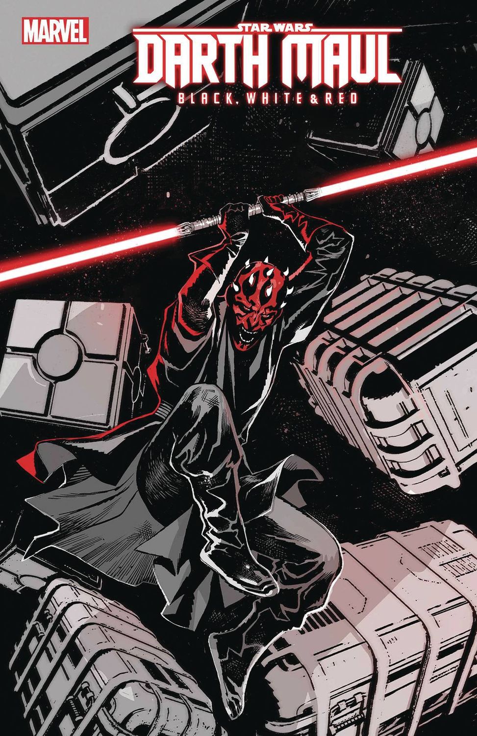 STAR WARS DARTH MAUL BLACK WHITE &amp; RED (2024) #3