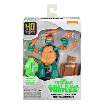TMNT 40TH ANNIVERSARY ORIGINAL SKETCH MICHELANGELO
