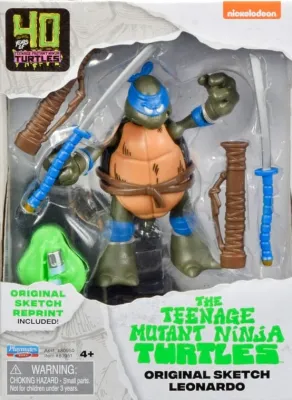 TMNT 40TH ANNIVERSARY ORIGINAL SKETCH LEONARDO