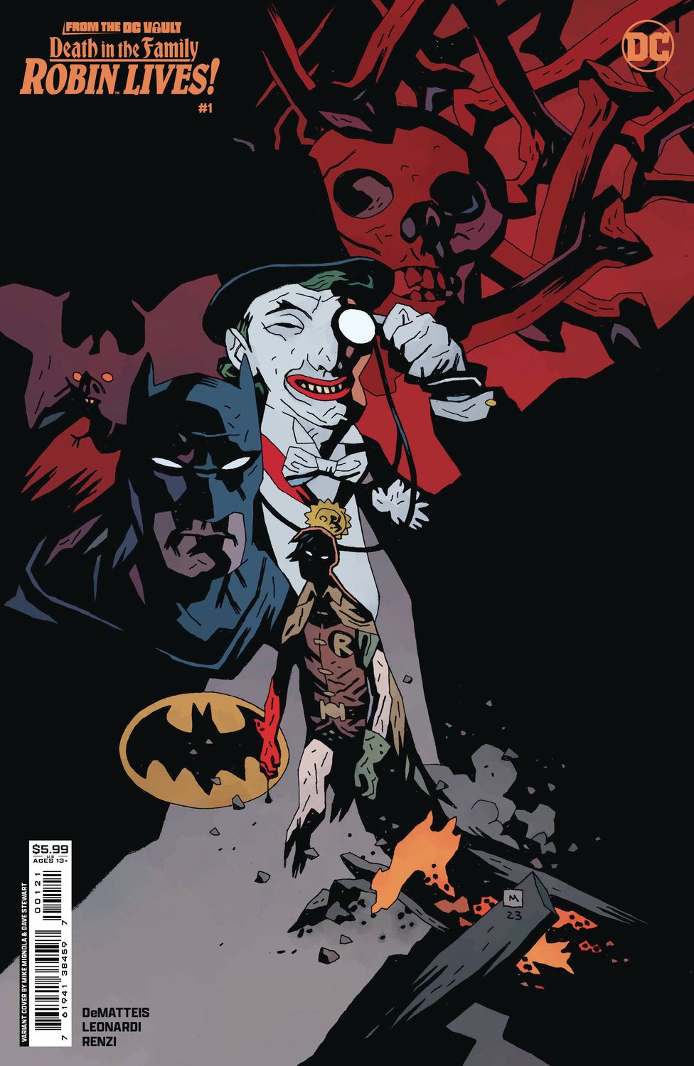 DEATH IN THE FAMILY ROBIN LIVES #1 CVR B